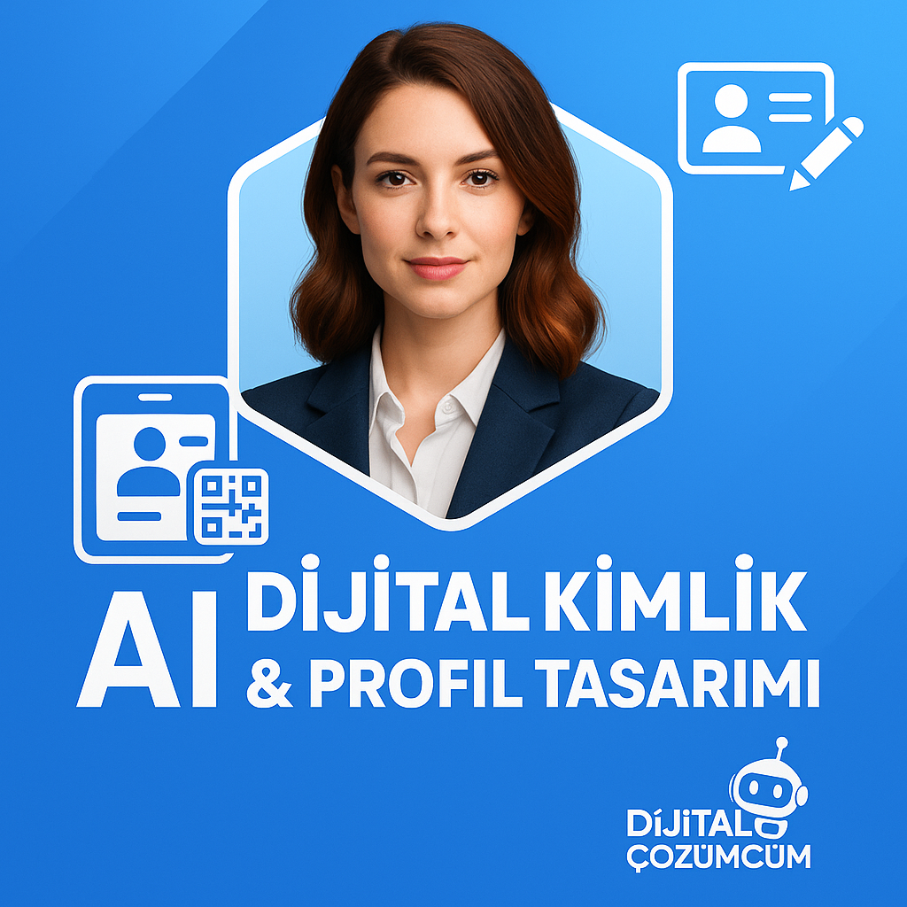 AI Dijital Kimlik - Profil Tasarımı – Kişisel Markanı Yapay Zeka ile Yükselt!