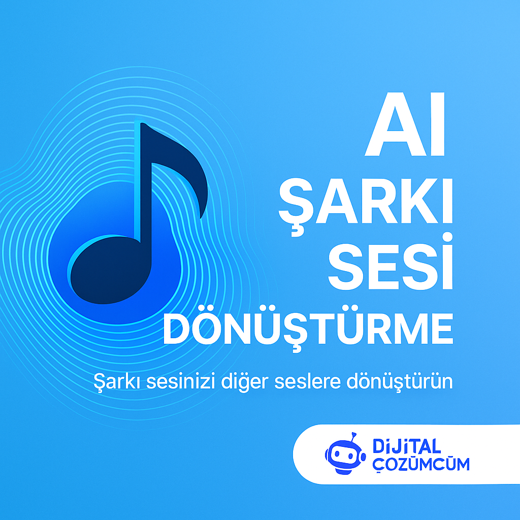 AI Şarkı Sesi Dönüştürme – Sesini Sanata Dönüştür