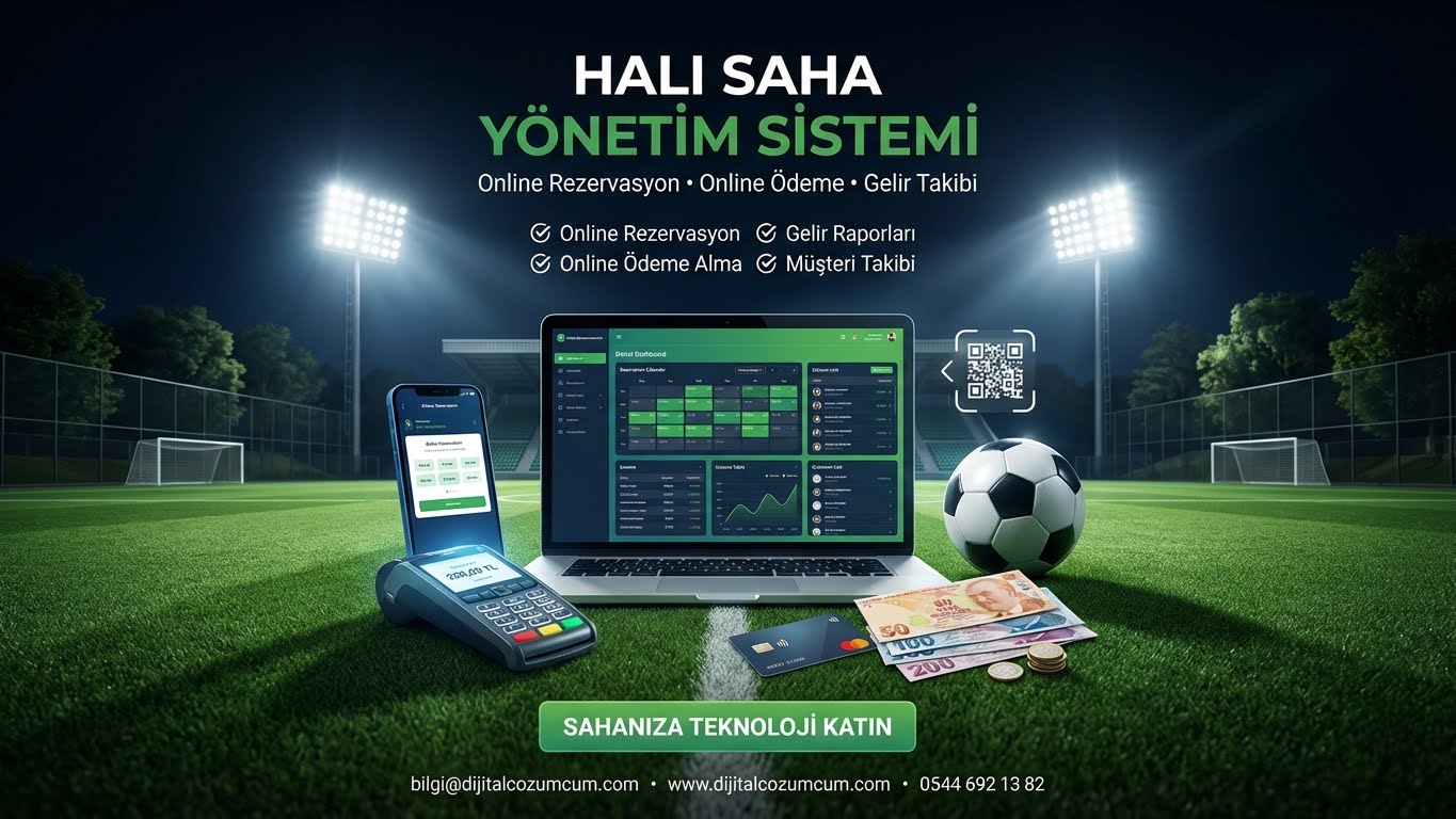 Halı Saha Yönetim Paneli